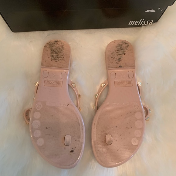 Melissa Rockstud SOLD OUT Jelly Sandal Flip Flop - Picture 8 of 9